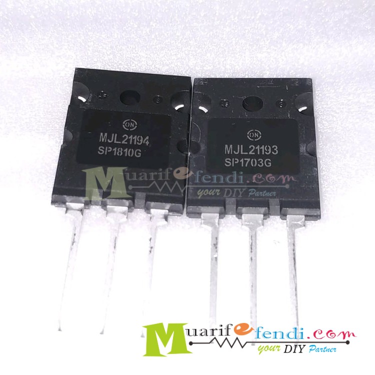 Jual Transistor Final MJL 21193 MJL 21194 - MJL21193 MJL21194 ORIGINAL ...