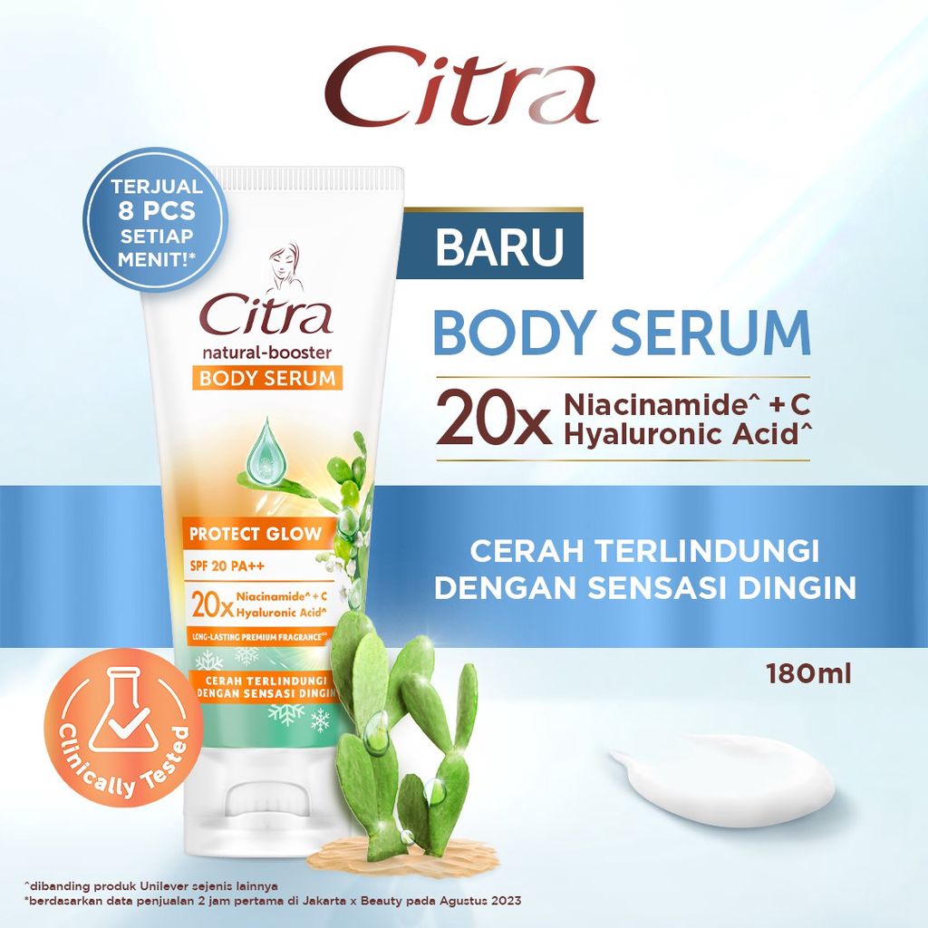 Jual CITRA BODY SERUM SPF 30 PA++ BIO-AHA 180ML | Shopee Indonesia
