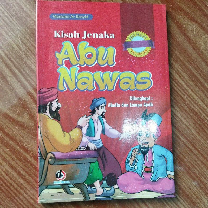 Jual Buku Kisah Jenaka Abu Nawas Best Seller Dilengkapi Aladin Dan ...