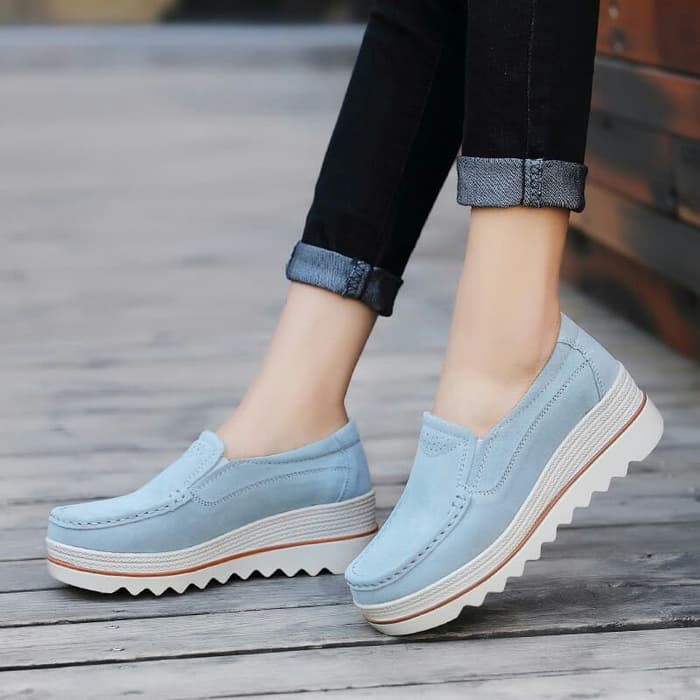 Sepatu wedges best sale