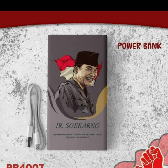 Jual Power Bank Veger Power Bank Bapak Bangsa Indonesia Bung Tomo ...