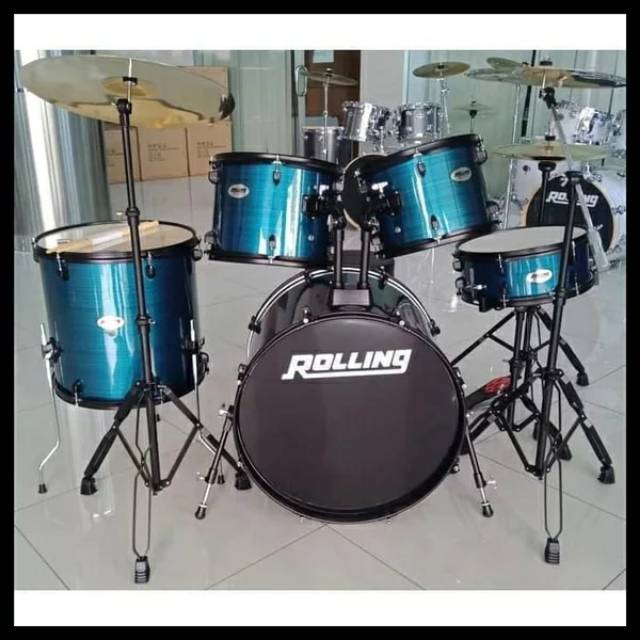 Jual DRUM SET ROLLING JB-1016/DRUM SET ROLING/DRUM ROLLING/DRUM ...