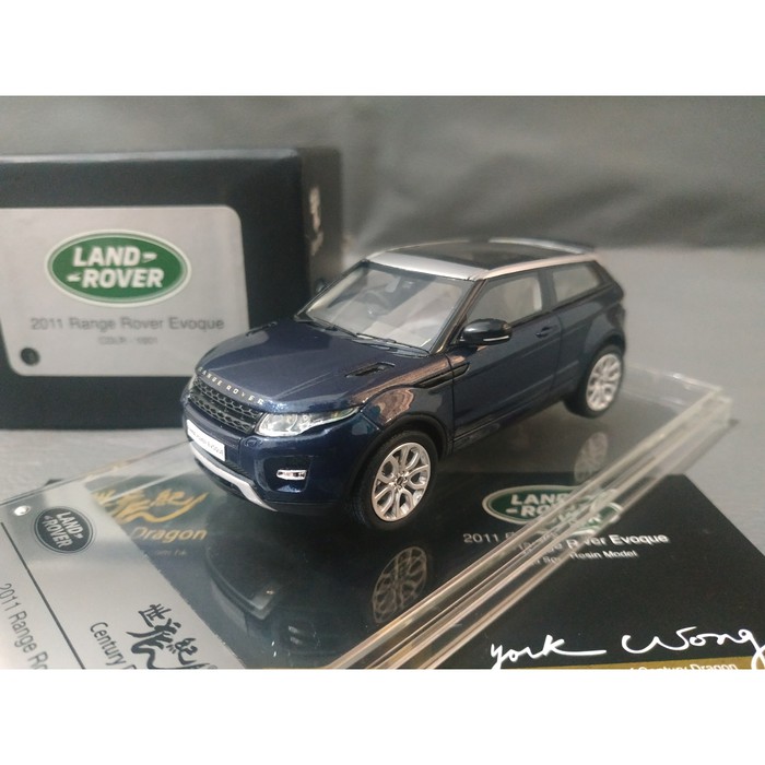Jual Century Dragon 1:43 Range Rover Evoque Dark Blue Limited