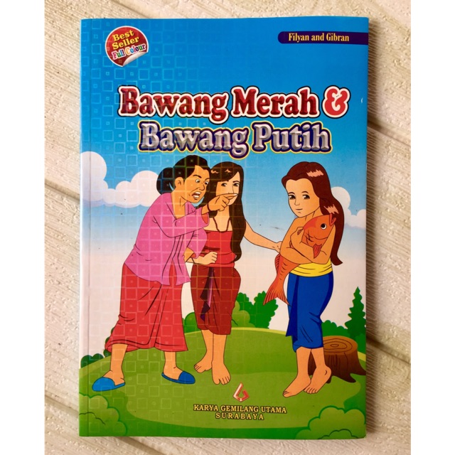 Buku Cerita Bawang Merah & Bawang Putih