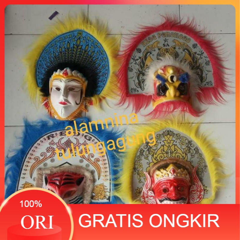 Jual Topeng Spon Reog Ponorogo Barongsai Kaos Reog Ponorogo Embong