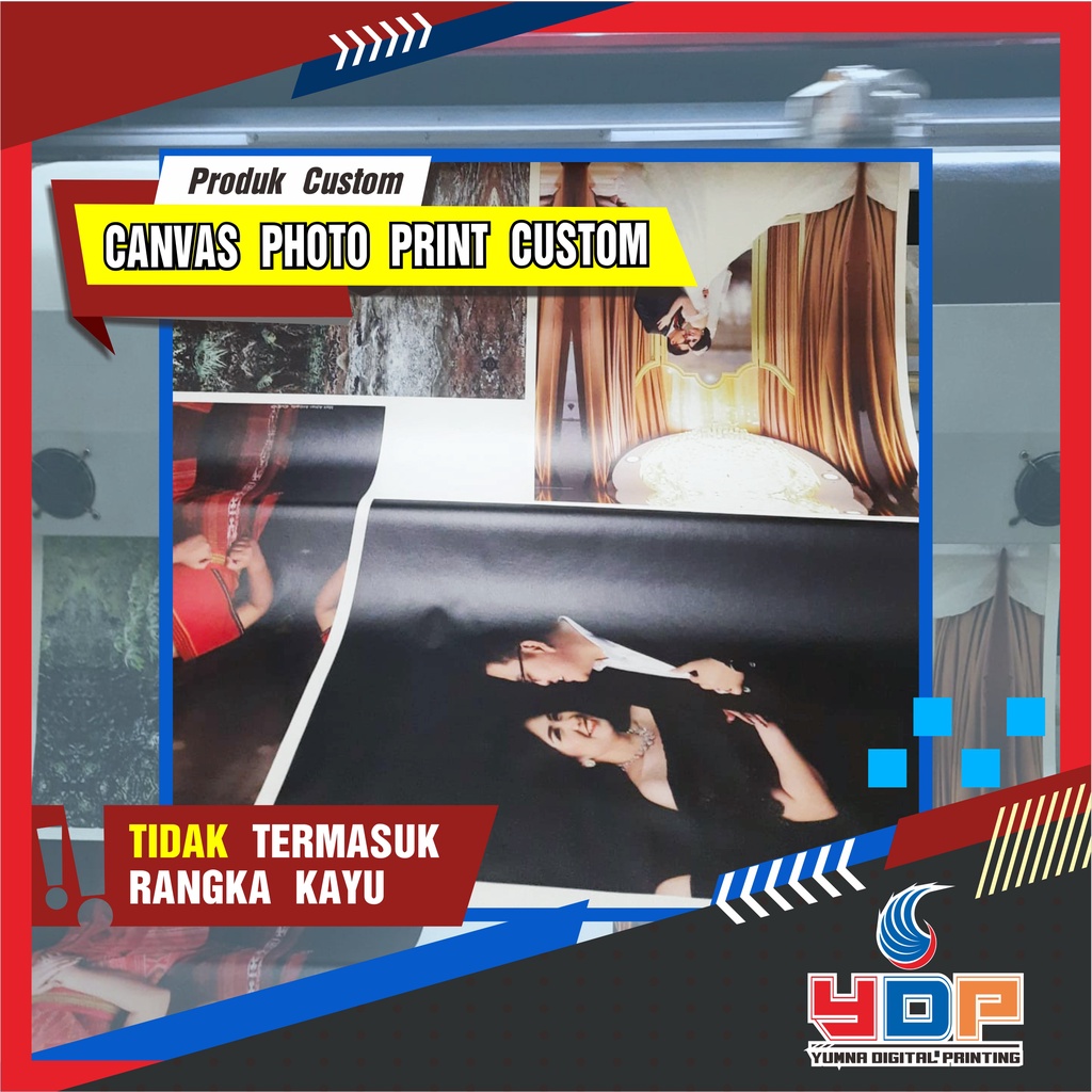 Jual Canvas Photo Print Custom Paling/ Cetak Foto Kanvas | Shopee Indonesia