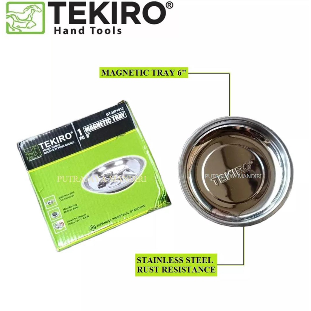 Jual Tekiro Magnetic Tray 6 / Nampan Wadah Mangkok Magnet 6