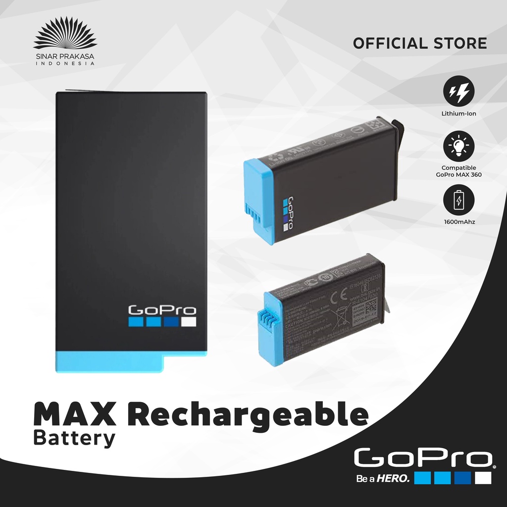 Jual GoPro MAX Rechargeable Battery Shopee Indonesia