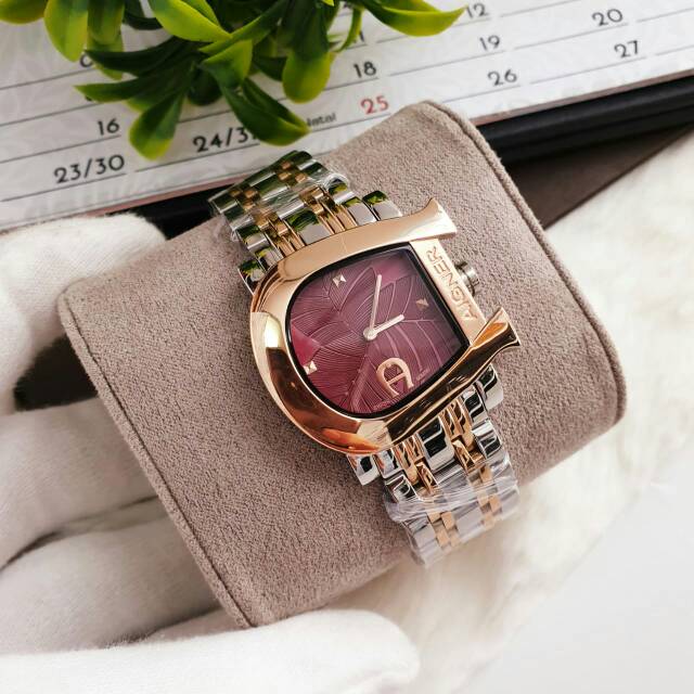 Jual Jam Tangan Wanita Merk Aigner Type A 1800 Shopee Indonesia