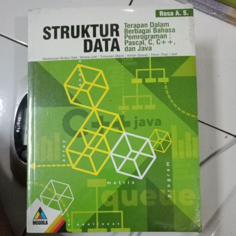 Jual struktur data terapan dalam berbagai bahasa pemrograman pascal c c