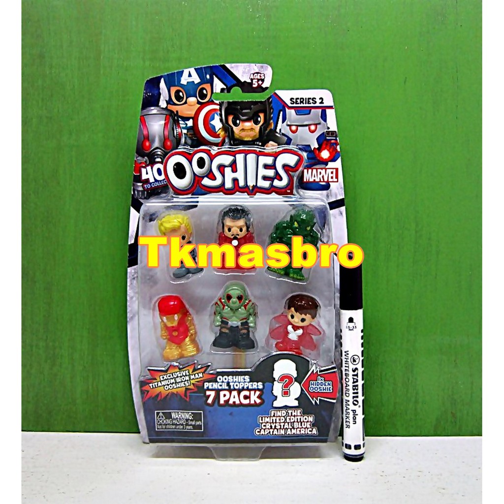 10x Ooshies Exklusive Mavel Legend BATMAN DC Comic Superheld Bleistift
