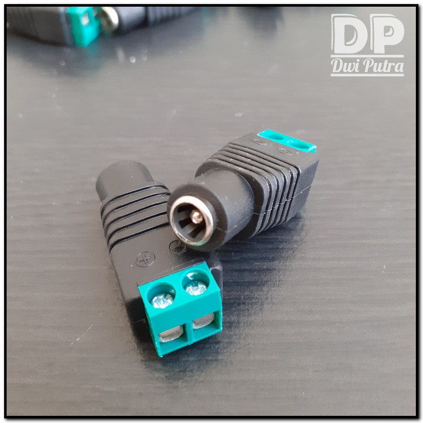 Jual Jack Dc Female X Skrup Sekrup Baut Jek Plug Konektor