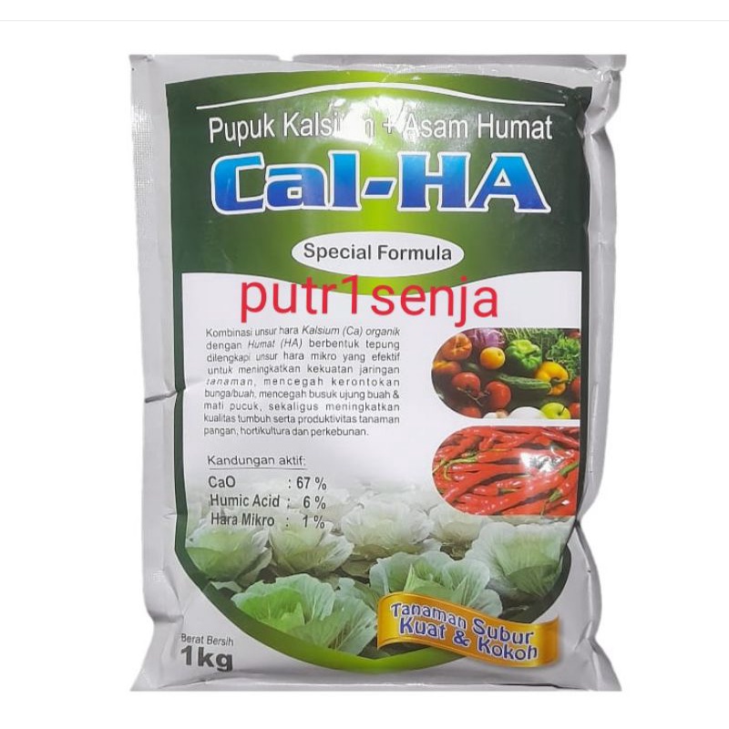 Jual CAL HA 1kg pupuk kalsium + asam humat. Calha 1kg | Shopee Indonesia
