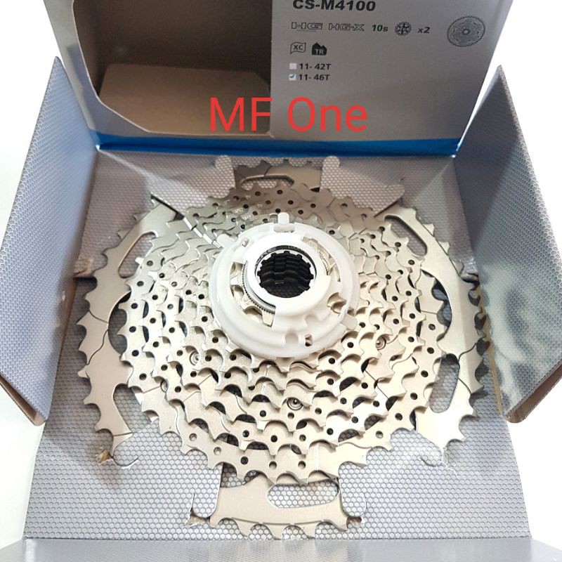 Cassette Shimano Deore M4100 10 Vitesses 11-46 Dents - Occasion Très Bon État