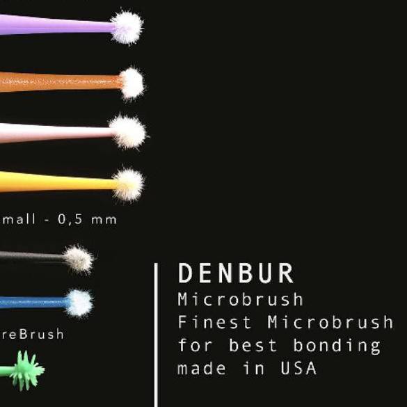 Jual KLIK DENTAL Denbur Microbrush / Aplicator USA 1 pack isi 100pcs ...