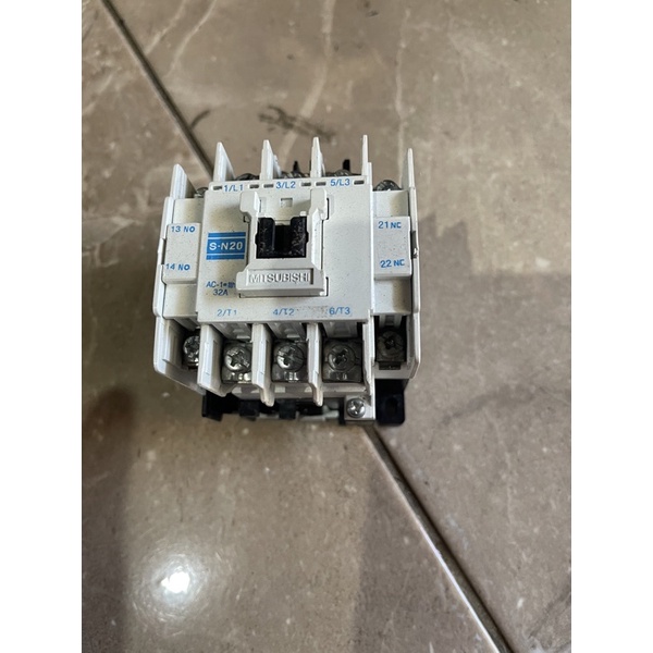 Jual contactor sn20 32Amper mitsubishi 220v. | Shopee Indonesia
