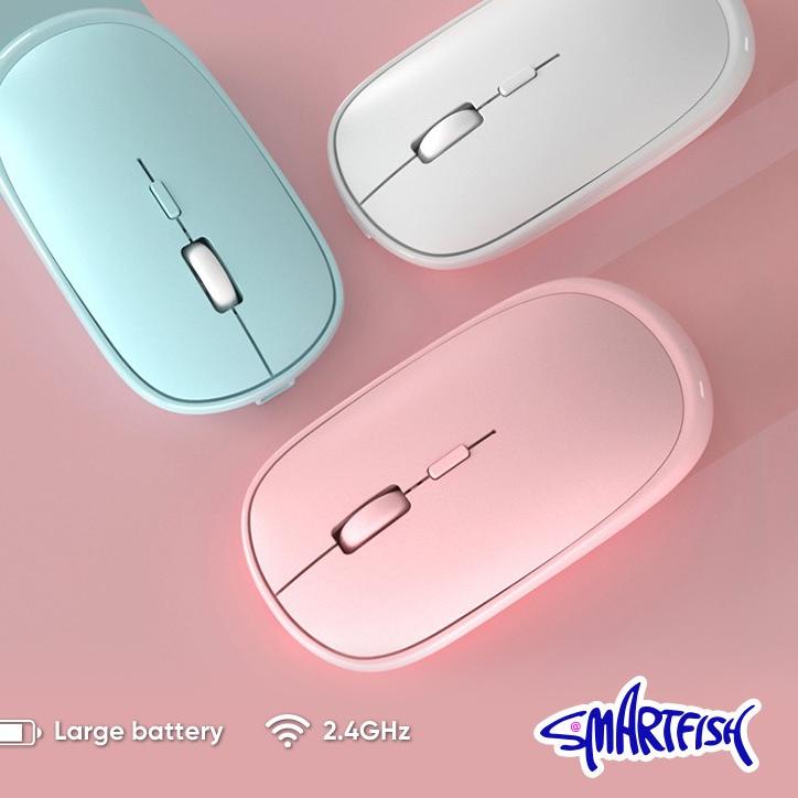 Jual Harga Termurah Smartfish Wireless Optical Mouse Warna Macaron ...