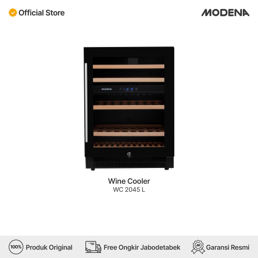 Jual MODENA Wine Cellar WC 2045 L Shopee Indonesia