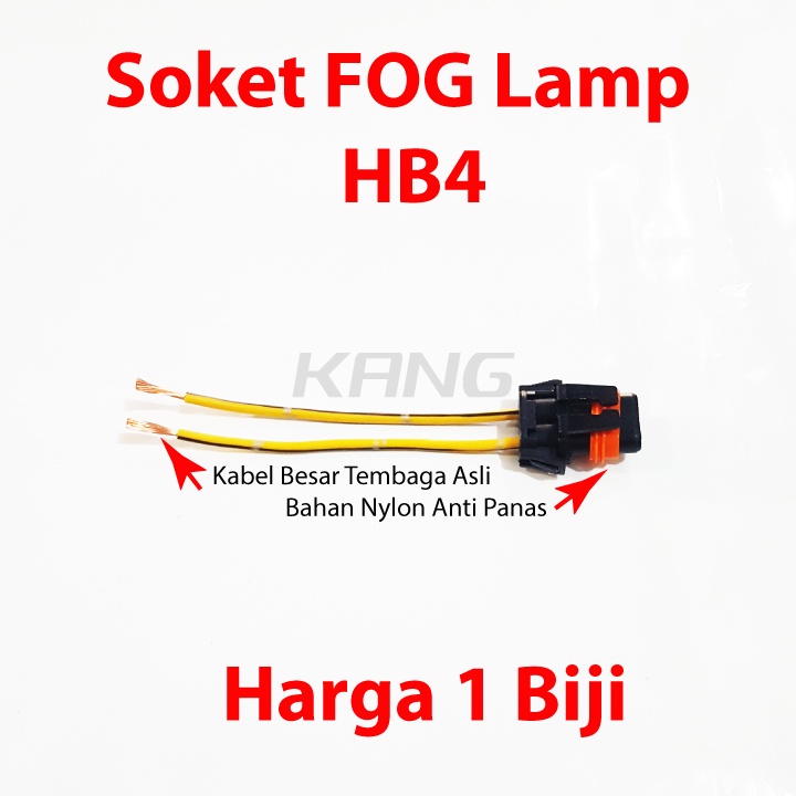 Jual Socket Cable Fog Lamp Hb Soket Kabel Fitting Lampu Depan Hb