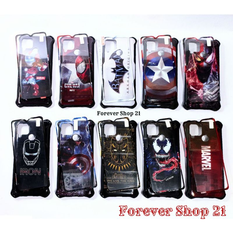 Jual Softcase Realme C12 C15 Motif Super Hero Batman Spiderman Iron Man Superman Captain Venom 5115