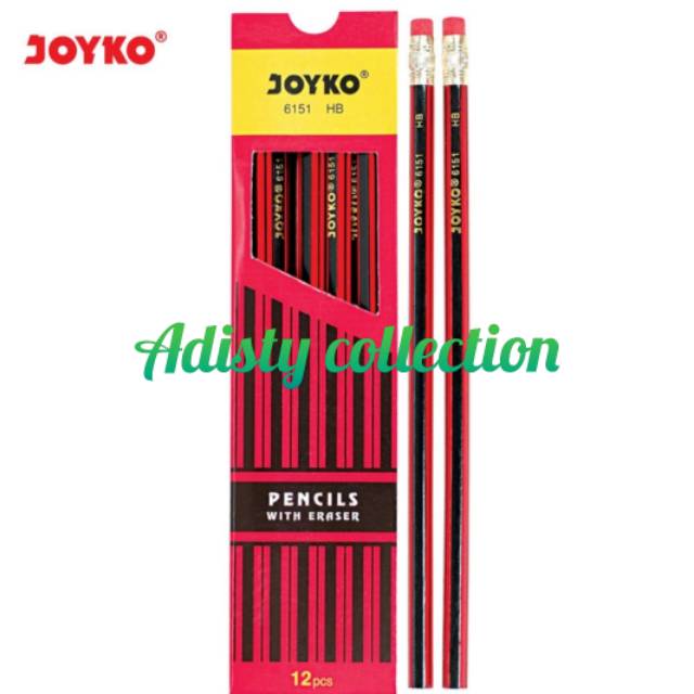 Jual Pensil Drawing Hb Joyko Per Pack Shopee Indonesia