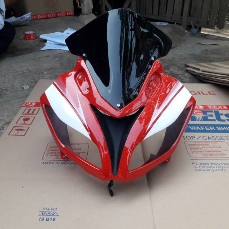 Jual HEADLAMP R15 V2 MODEL HEADLAMP NINJA ZX 636 TOPENG R15 V2 TOPENG ...