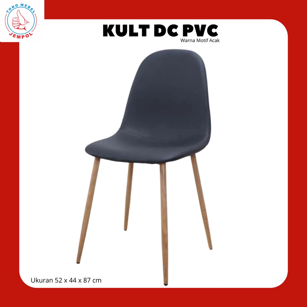 Jual KURSI MAKAN KULT DC PVC PRODESIGN/Bangku kantin/Teras/Belajar ...