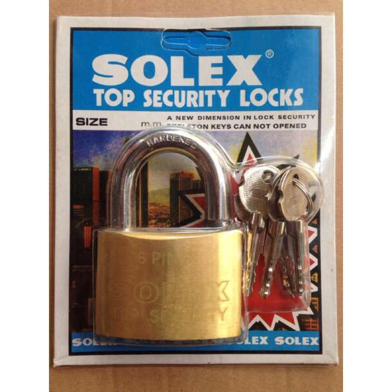 Jual Gembok solex 60mm gembok crosskey 60 mm | Shopee Indonesia