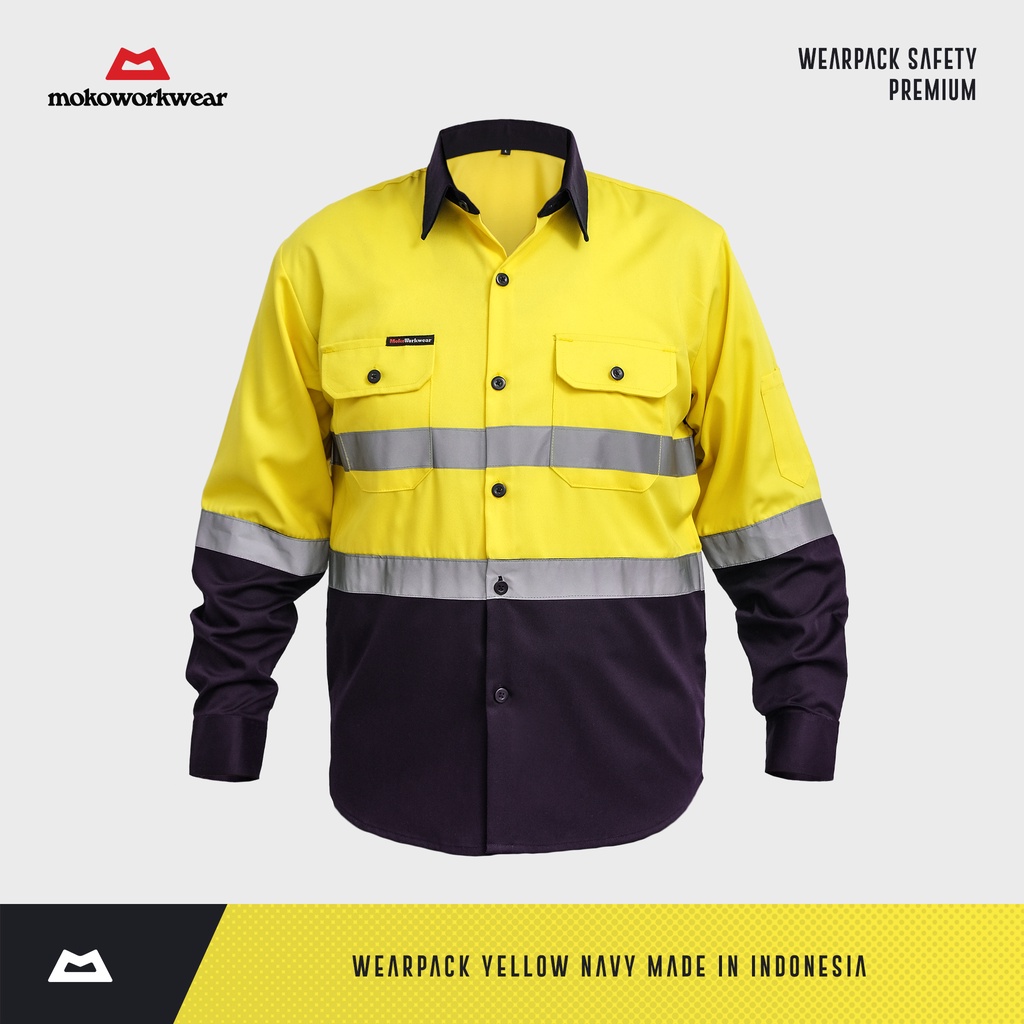 Jual BAJU KERJA SAFETY SERAGAM WEARPACK LAPANGAN Wearpack Coverall