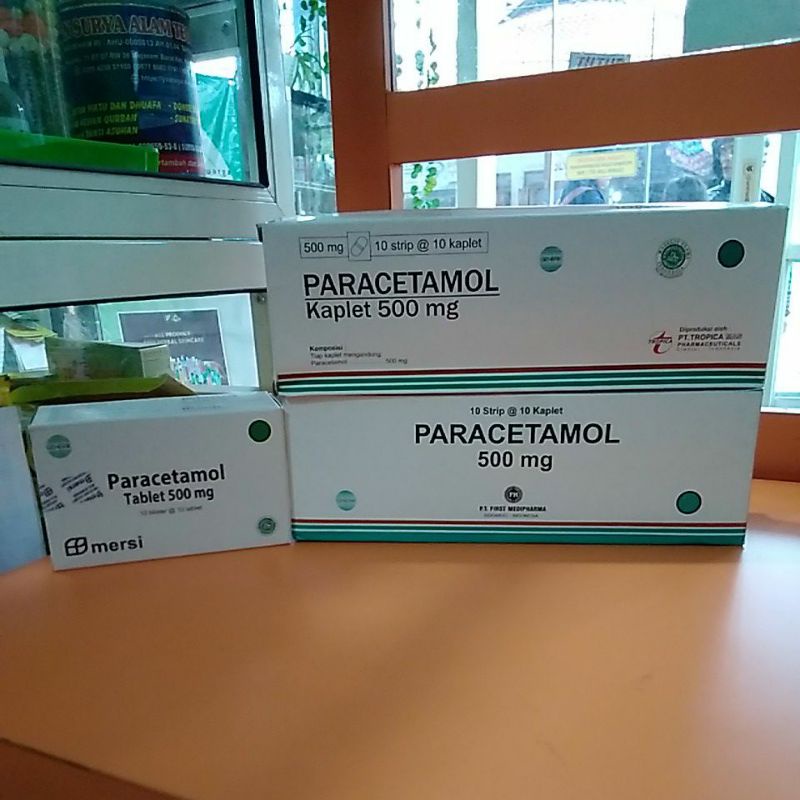 Jual PARACETAMOL 500MG Strip Isi 10 Tablet | Shopee Indonesia