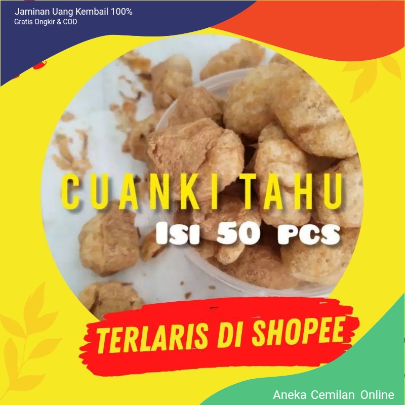 Jual Tahu Kering Khas Garut Toping Baso Aci Cuanki Tahu Shopee Indonesia