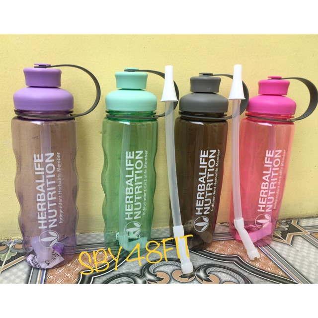 Jual Botol Herbalife 700ml + sedotan besar / botol NRG / botol bagus ...