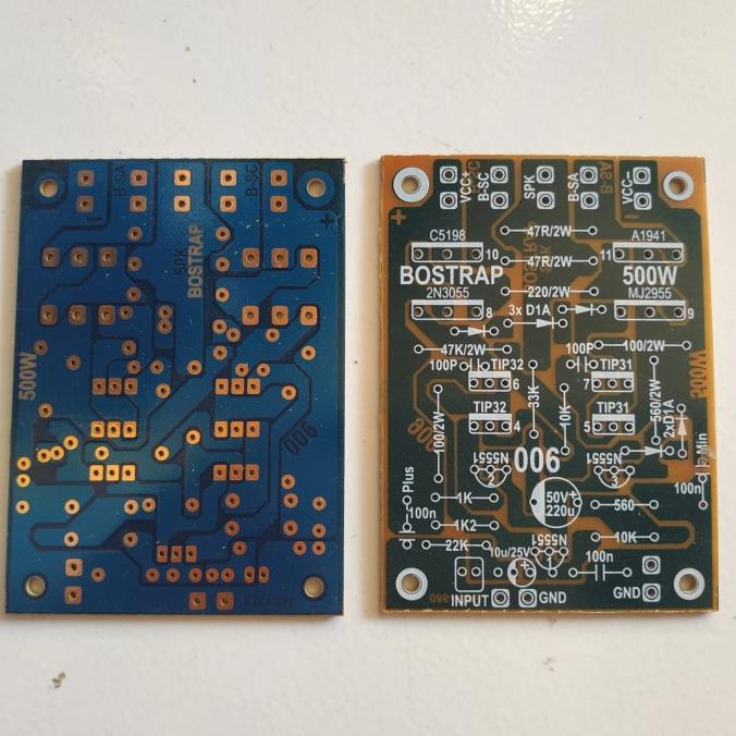 Jual PCB Power Amplifier MCRD TEF Micro TEF Bostrap iti-33 dijamin