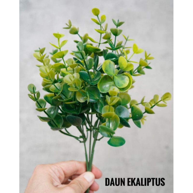 Jual Tanaman Pohon Daun Eucalyptus Ekaliptus Artificial Imitasi Palsu