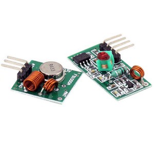 Jual 433 Mhz RF Wireless Transmitter & Receiver Kit Module (Pemancar ...
