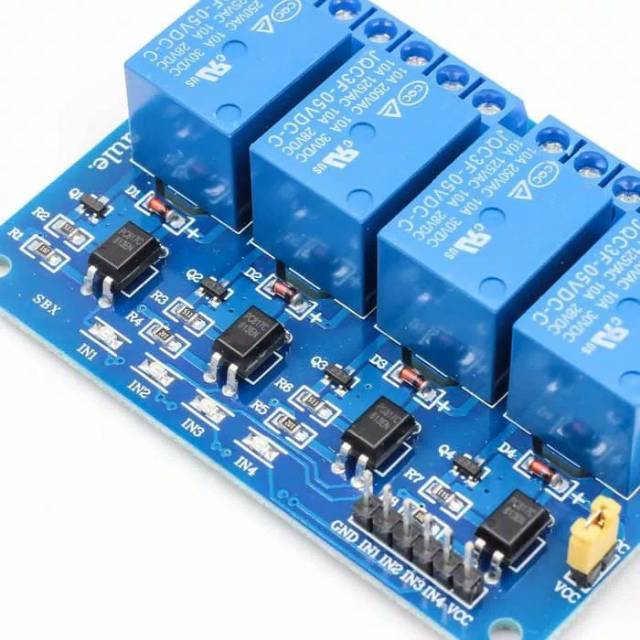 Jual 4 channel 4-channel relay modul module control automation Arduino ...