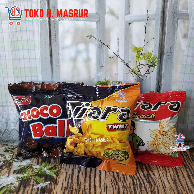 Jual Snack Tiara Snack Tiara Twist Tiara Choco Ball 8gr Shopee