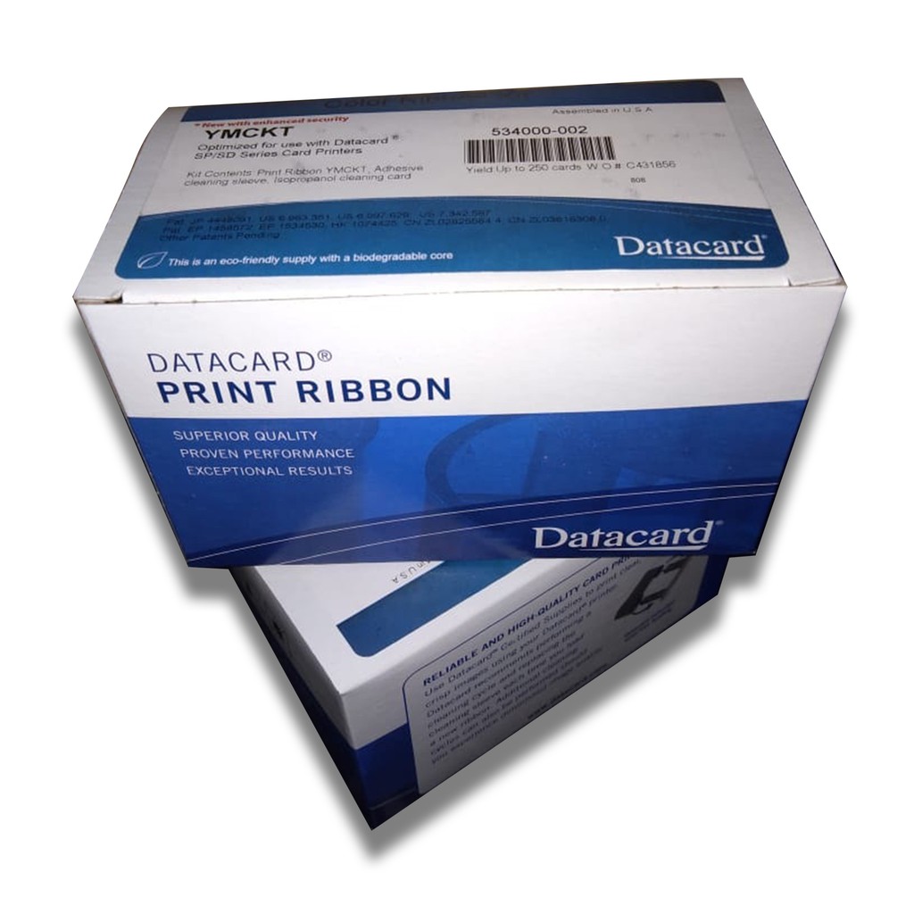 Jual DATACARD PRINT RIBBON YMCKT Color Ribbon Kit Shopee Indonesia