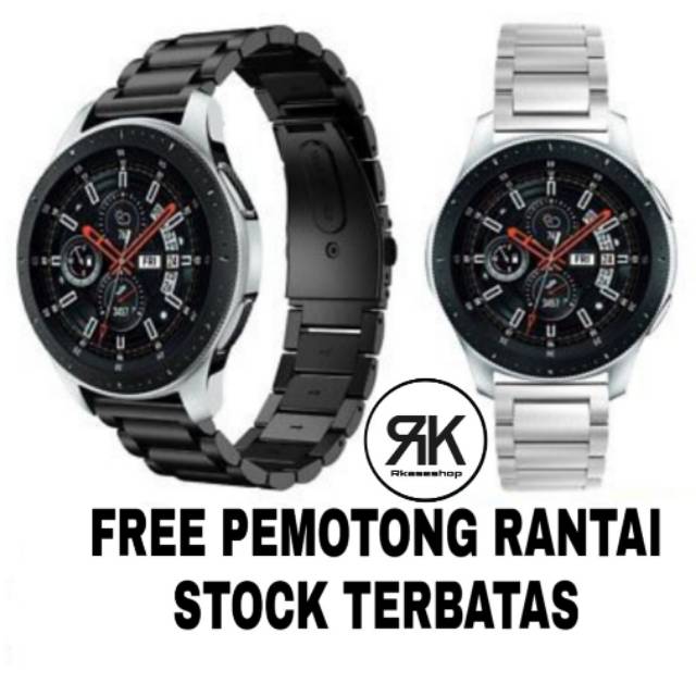 Jual Strap tali Rantai Samsung galaxy watch 46mm gear s3 Xiaomi Mi ...