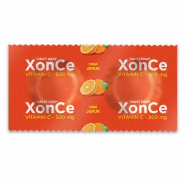 Jual Xonce Vitamin C500g ( 1strip 2 tablet ) Shopee Indonesia