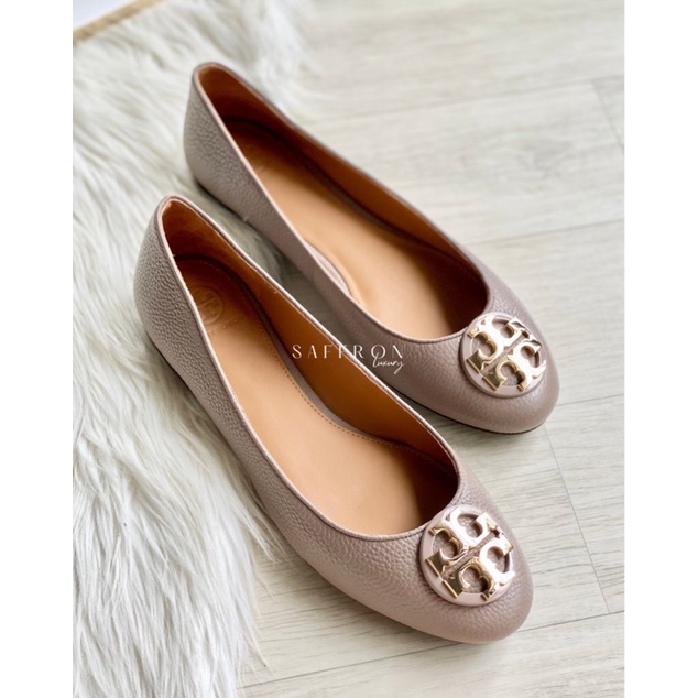 Tory burch clearance french gray flats