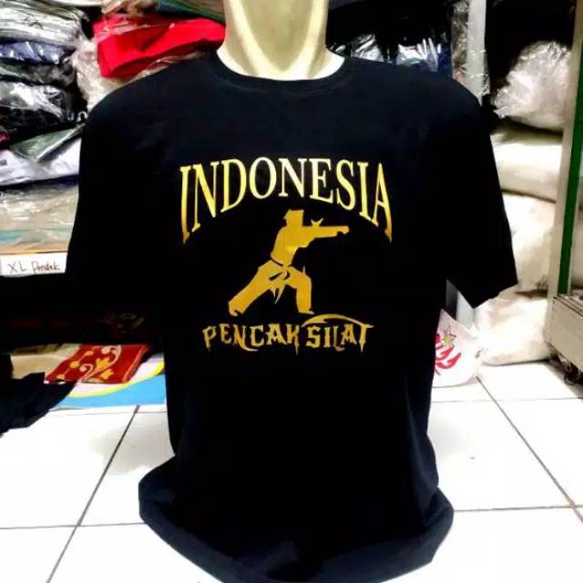 Jual Kaos T Shirt Baju Pencak Silat Indonesia Kaos Komunitas Simple