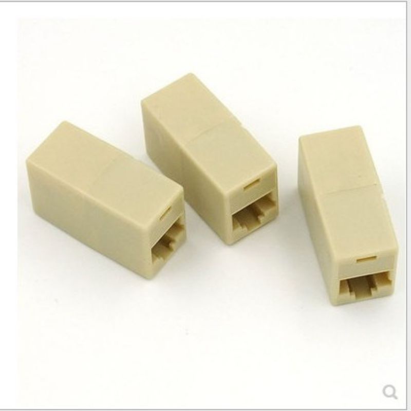 Jual BARREL Konektor RJ45 / Alat Penyambung Kabel LAN | Shopee Indonesia