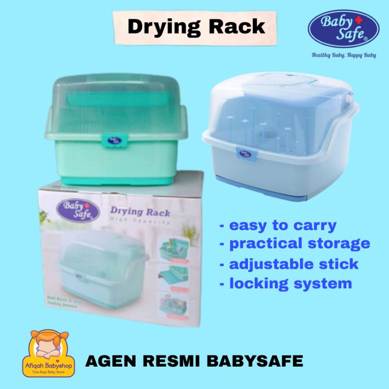 Jual Baby Safe Drying Rack High Capacity - Wadah Tempat Penyimpanan ...