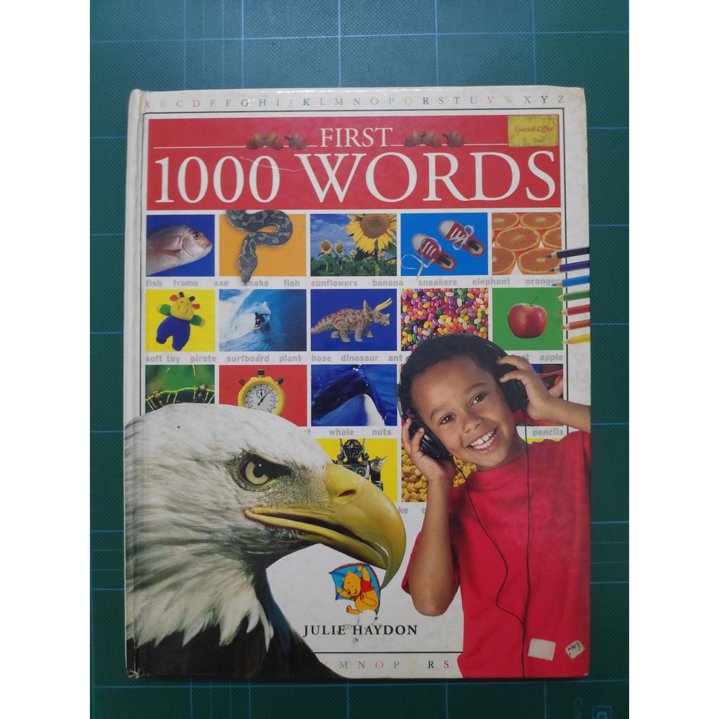 Jual Buku English First 1000 Words - Julie Haydon | Shopee Indonesia