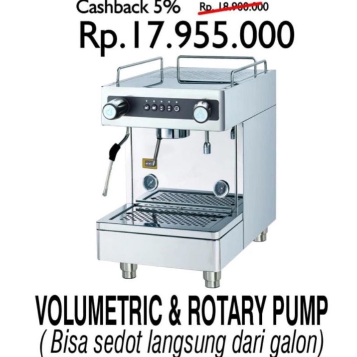Jual mesin kopi espresso rotary pump branded taiwan. Shopee Indonesia