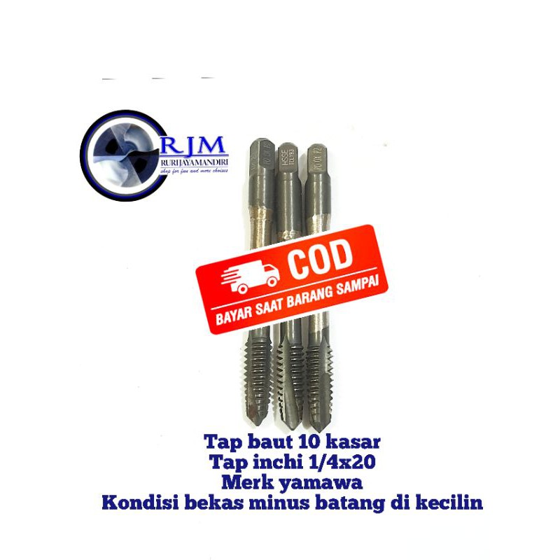 Jual IS2250 Tap baut kunci 10 kasar. Tap inchi 1/4x20 yamawa bekas ...