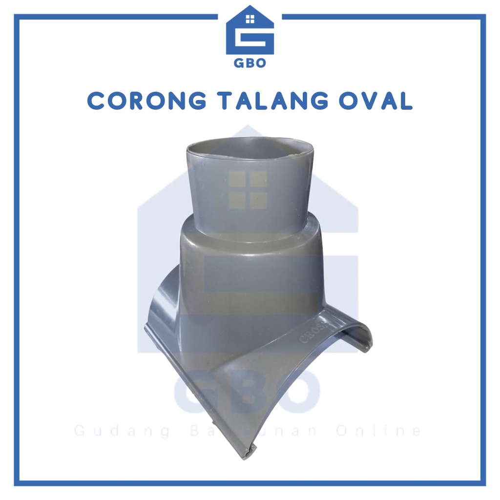 Jual Corong Talang Oval Merk Cross Talang Air Shopee Indonesia