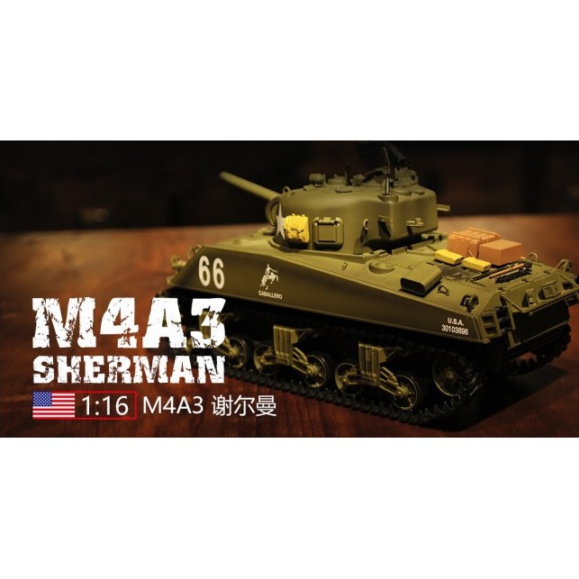 Kit De Réservoir De Rechange En Plastique Pour Char RC Sherman M4A3 Henglong 1/16 - Réf. TH00448