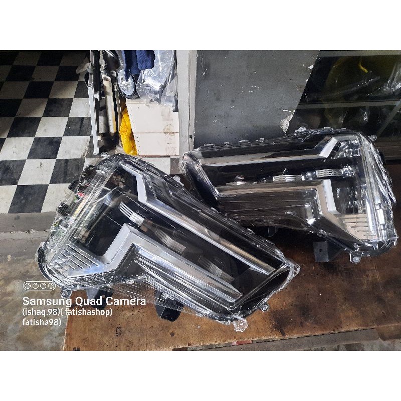 Jual headlamp lampu depan mitsubishi new xpander 2022 original full led